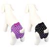 CAMON MUTANDINA A POIS IN COTONE ELASTICIZZATO TG. 3XS (26 CM.) VIOLA