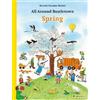 Rotraut Susanne Berner All Around Bustletown: Spring (Libro di cartone)