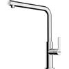 FRANKE Miscelatore monocomando girevole cromato con doccia Maris Slim L Franke