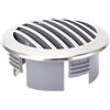 Diyeeni Copertura Rotonda per Presa d'Aria Rotonda in Acciaio Inossidabile 316 da 3,5 Pollici/8,89 Cm Antiruggine per, Barca, Yacht, Marina