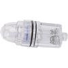 Generic Luce da Pesca a LED, Design in Plastica Trasparente Resistente, Efficace Luce Subacquea per Pesci Artificiali per la Pesca alla Traina, 1 unità (Blue)