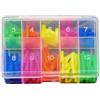 Generic Portapesci in Tubo Tubo Portatile Stabile Colorato con