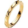 Pandora Anello da donna ondulato oro 163885C00, 54/17,2, Argento sterling, Nessuna pietra preziosa