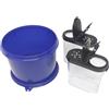Tupperware Hitparade - Set di 2 saliera e pepiera da 1200 ml, blu + Air-Lock, 2 x 280 ml, colore nero trasparente