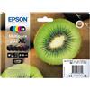 Epson C13T02G74010 Serie Kiwi Multipack 5 Cartucce Inchiostro 202XL Claria Premium per XP-6000 XP-6005 colore Multicolore