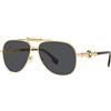 Versace 0VE2236 59 100287 Occhiali da sole, Unisex-Adult, Multicolore (Multicolore), Taglia unica