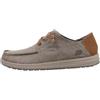 Skechers Relaxed Fit Melson Planon, Scarpe casual Uomo, Taupe Canvas 1, 43 EU