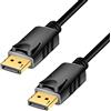 LogiLink CD0100 - Cavo DisplayPort, DP/M a DP/M, 4K/60 Hz, CCS, 1 m, colore: Nero