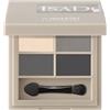 IsaDora Palette di ombretti Quartet - Eyeshadow Palette per trucco impeccabile - Vegano - Splendido set di trucco con quattro ombretti - 03 Smoky Eyes