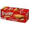 Kinder Tronky Sandwich, 10 Wafer Croccanti con Ripieno al Cacao e Nocciole Tostate, Incartati Singolarmente, Confezione da 220 gr