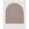 Allude Berretto Beige In Cashmere Da Donna Allude