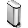 simplehuman Cestino Butterfly, 18 L, argento - Simplehuman
