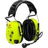 3M ProTac XPI Cuffie ad archetto senza fili per il controllo del traffico aereo Bluetooth giallo (MT15H7AWS6-111)