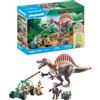 PLAYMOBIL | Dinos | Attacco del Spinosauro sull'escavazione di dinos n6pC