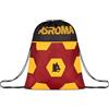 Seven Sakky Bag Roma, Rosso, Monoscomparto, Chiusura coulisse, Scuola, Sport, Viaggi, Bambini, Ragazzi e adulti, Calcio, Prodotto ufficiale