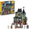 LEGO Creator 3 in 1 Villa Spettrale - Casa Giocattolo Interattiva che si Trasforma in Nave Fantasma o in Treno - Include 5 Minifigure - Regalo Creativo per Bambini e Bambine da 9 Anni in su - 31167