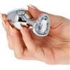 TOYZ4LOVERS Plug Anale Heart Ø 3,2 cm TRASPARENTE