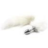 TOYZ4LOVERS Plug Anale con Coda Fox Tail BIANCO