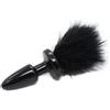 TOYZ4LOVERS Plug Anale con Coda Funny Tail NERO