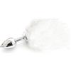 TOYZ4LOVERS Plug Anale con Coda Pon Tail BIANCO
