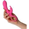 TOYZ4LOVERS Vibratore Rabbit Grip Hot FUCSIA