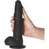 TOYZ4LOVERS Dildo Realistico Long Stocky 23,5 cm NERO