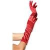 LEG AVENUE Guanti Sexy Elbow Rosso