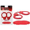 NMC Manette Sexy e Corda Bondage Sex Extra 3 m ROSSO