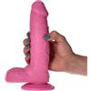 TOYZ4LOVERS Dildo Realistico Sergio 21,5 cm FUCSIA