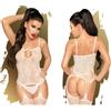 PENTHOUSE Tuta Sexy Eye of the Storm Bianco XL