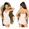 PENTHOUSE Baby Doll Sexy Casual Seduction Bianco L/XL