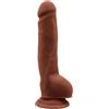 CHISA NOVELTIES Dildo Realistico Carnalist 23,5 cm MARRONE CHIARO