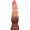LOVETOY Dildo Monster Nature 24,5 cm MARRONE CHIARO
