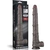 LOVETOY Dildo XXL Deep Impact MARRONE