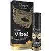 ORGIE Vibratore Liquido Dual Vibe Pina Colada 15ml