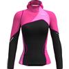 CRAZY Electra Full ZIP Hoody Woman - POP BLACK