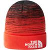 THE NORTH FACE Dock Worker Recycled Beanie - BLACK RED