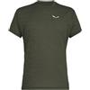 SALEWA Puez Melange Dry'ton T-Shirt uomo - FADED GREEN MEL