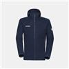 MAMMUT Granite SO Hooded Jacket Men - MARINE