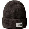 THE NORTH FACE Salty BAE Lined Beanie - SMOKEY BROWN