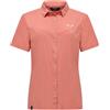 SALEWA Puez Camicia Maniche Corte donna - DESERT PINK