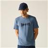 REGATTA Men's Fingal Stretch Graphic T-Shirt - CHINA BLUE