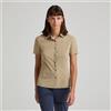 MONTURA Solid S/s Shirt Woman - DESERT BEIGE