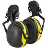 KONG Earmuffs Cuffie Antirumore - 32 Db - Giallo Fluo - Nero