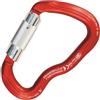 KONG Ferrata Auto Block - Lega Leggera / Ghiera Auto Block / Grande Apertura - Rosso