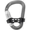 PETZL Attache BAR Screw Lock - Grigio