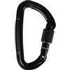 WILD COUNTRY Session Screw Gate Moschettone a Ghiera - Black - Nero