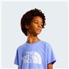THE NORTH FACE T-Shirt Easy da Ragazzi - PERIWINKLE GLOW