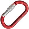 KONG Oval Alu Classic Screw Sleeve - Rosso - Rosso