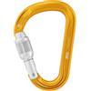 PETZL Attache Screw Lock Yellow - Arancione